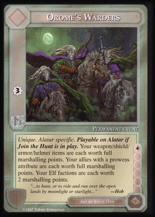 Orome's Warders